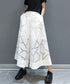 Sheer Pattern Wide Pants